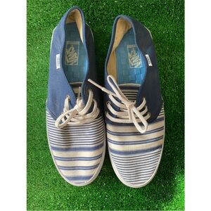 Womens Vans Surf Style Shoes Navy Blue Size 8.5